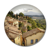 Montepulciano Italy 3D Fridge Magnet Crystal Glass