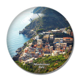 Monterosso Cinque Terre Italy 3D Fridge Magnet Crystal Glass