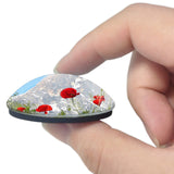 Mountain Abruzzo Italy 3D Fridge Magnet Crystal Glass