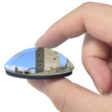 Palermo Castle Italy 3D Fridge Magnet Crystal Glass