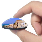 Peschici Puglia Italy 3D Fridge Magnet Crystal Glass