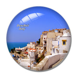 Peschici Puglia Italy 3D Fridge Magnet Crystal Glass