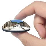 Pompeii Naples Italy 3D Fridge Magnet Crystal Glass
