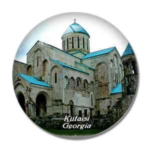 Bagrati Cathedral Kutaisi Georgia 3D Fridge Magnet Crystal Glass