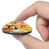 Positano Italy 3D Fridge Magnet Crystal Glass
