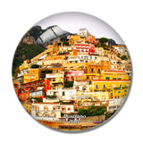 Positano Italy 3D Fridge Magnet Crystal Glass