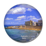 Puglia Gallipoli Salento Italy 3D Fridge Magnet Crystal Glass