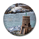 Recco Genoa Italy 3D Fridge Magnet Crystal Glass