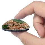 Rivello Borgo Italy 3D Fridge Magnet Crystal Glass