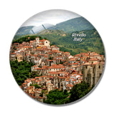 Rivello Borgo Italy 3D Fridge Magnet Crystal Glass