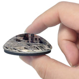 Roman Theatre Catania Italy 3D Fridge Magnet Crystal Glass