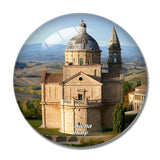 San Biagio Church Siena Italy 3D Fridge Magnet Crystal Glass