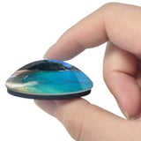 Sancho Beach Brazil 3D Fridge Magnet Crystal Glass