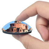 Sanctuary San Luca Bologna Italy 3D Fridge Magnet Crystal Glass