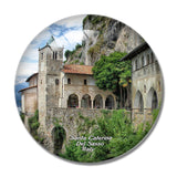 Santa Caterina Del Sasso Italy 3D Fridge Magnet Crystal Glass