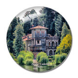 Sesto Calende Italy 3D Fridge Magnet Crystal Glass