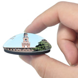 Sforzesco Castle Milan Italy 3D Fridge Magnet Crystal Glass