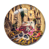 Sicily Noto Historic Center Italy 3D Fridge Magnet Crystal Glass