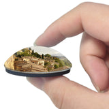 Tuscany Italy 3D Fridge Magnet Crystal Glass
