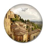Tuscany Italy 3D Fridge Magnet Crystal Glass