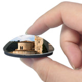 Tuscany Prato Abbey Italy 3D Fridge Magnet Crystal Glass