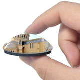 Basilica of Our Lady of Africa Algiers Algeria 3D Fridge Magnet Crystal Glass