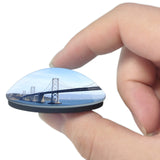USA America Bay Bridge Oakland 3D Fridge Magnet Crystal Glass