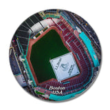 USA America Fenway Park Boston 3D Fridge Magnet Crystal Glass