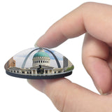 USA America Gateway Arch Old Courthouse St. Louis 3D Fridge Magnet Crystal Glass