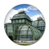 USA America Palmenhaus 3D Fridge Magnet Crystal Glass