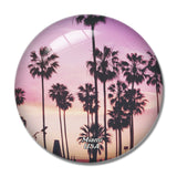 USA America Tropical Beach Miami 3D Fridge Magnet Crystal Glass