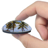 Varadero Beach Cuba 3D Fridge Magnet Crystal Glass