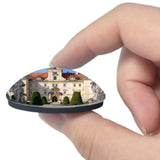 Czech Bohemia Valtice Castle Moravia 3D Fridge Magnet Crystal Glass