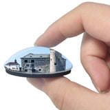 Czech Castle Moravia 3D Fridge Magnet Crystal Glass