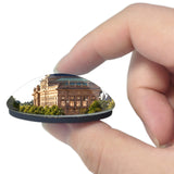 Czech Prague Vlatava 3D Fridge Magnet Crystal Glass