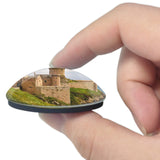 France Brittany Castle 3D Fridge Magnet Crystal Glass