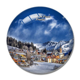 France Colle-Di-Fuori France 3D Fridge Magnet Crystal Glass