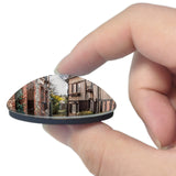 France Honfleur 3D Fridge Magnet Crystal Glass