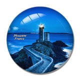 France Plouzane Lighthouse France 3D Fridge Magnet Crystal Glass