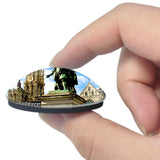 Belgium Antwerp 3D Fridge Magnet Crystal Glass