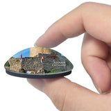 Germany Alsbach Castle 3D Fridge Magnet Crystal Glass