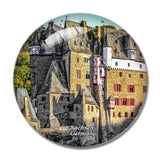 Germany Burg Eltz Sachsen 3D Fridge Magnet Crystal Glass