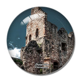 Germany Castle Burgruine 3D Fridge Magnet Crystal Glass