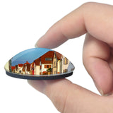 Germany Hassloch 3D Fridge Magnet Crystal Glass