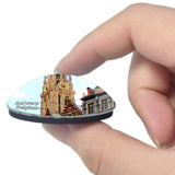 Belgium Cathedral of Our Lady Antwerp 3D Fridge Magnet Crystal Glass