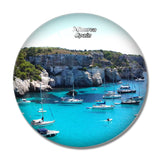 Spain Balearic Islands Minorca 3D Fridge Magnet Crystal Glass