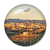 Spain El Masroig 3D Fridge Magnet Crystal Glass