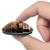 Belgium Historic Centre of Brugge Bruges 3D Fridge Magnet Crystal Glass