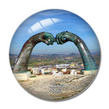 Spain Xativa 3D Fridge Magnet Crystal Glass