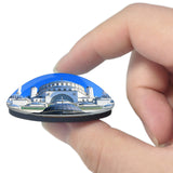 Turkey Cami Minaret Dome Islam Istanbul 3D Fridge Magnet Crystal Glass